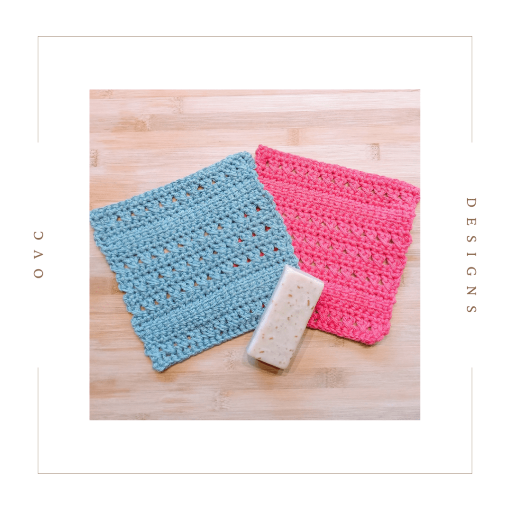 Tunisian Simple Stitch Dishcloth Pattern | Crossroads&nbsp;Dishcloth
