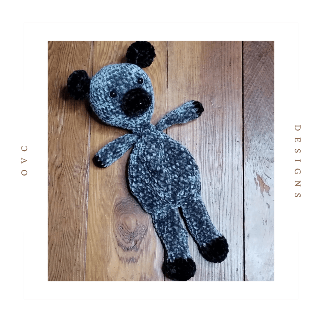 Crochet Teddy Snuggler: Fun and Easy Amigurumi Lovey Pattern